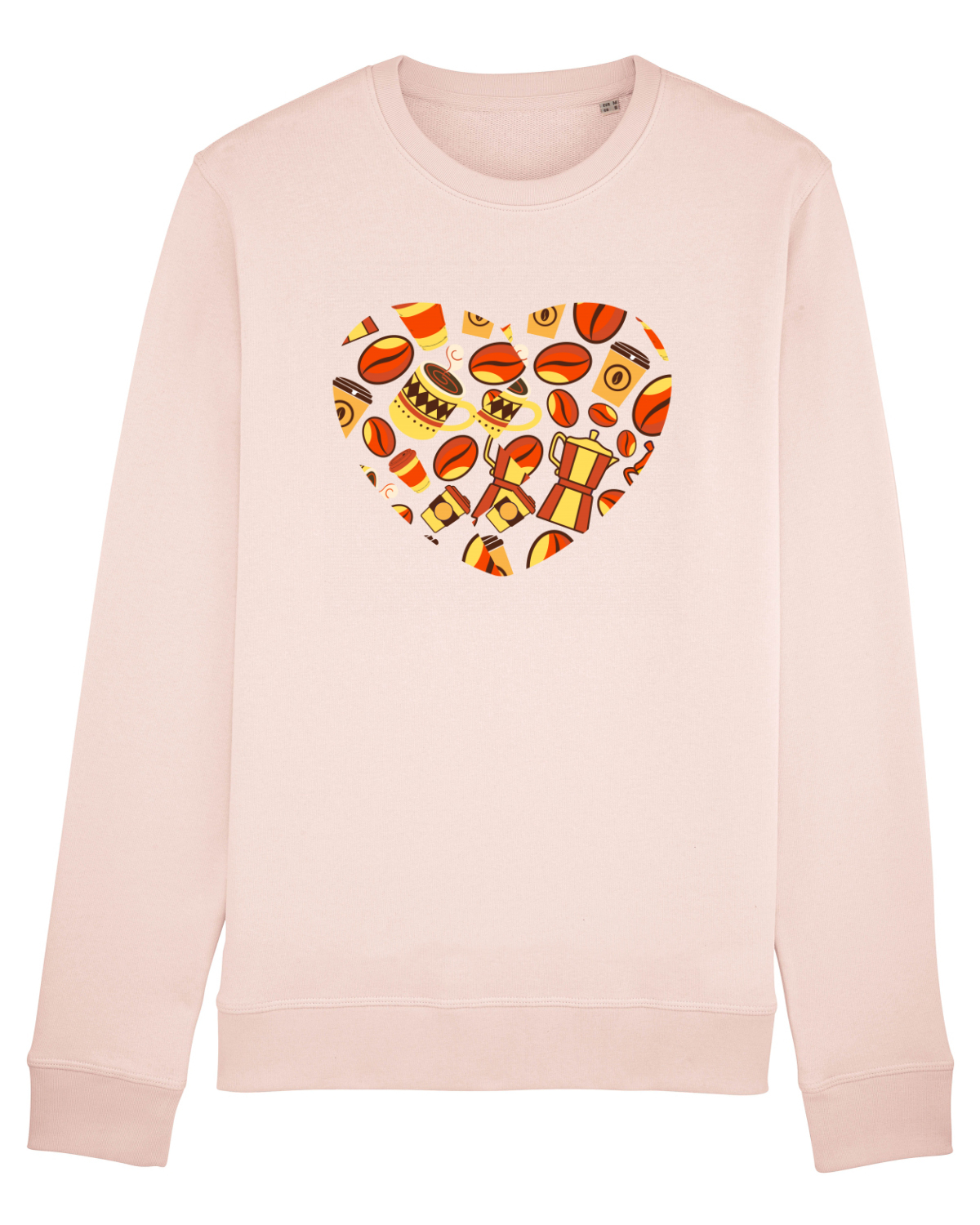 Bluză mânecă lungă Unisex Rise Candy Pink