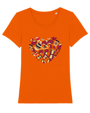 Coffee lovers Bright Orange