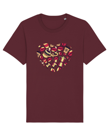 Coffee lovers Burgundy