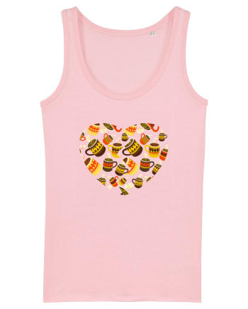 Coffee lovers Cotton Pink