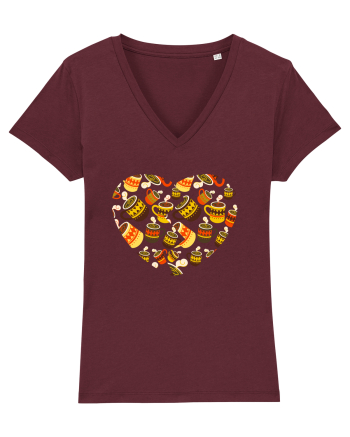 Coffee lovers Burgundy