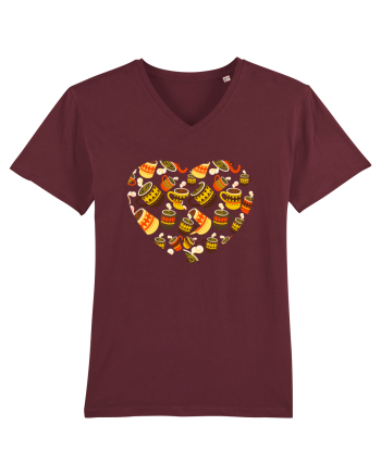 Coffee lovers Burgundy