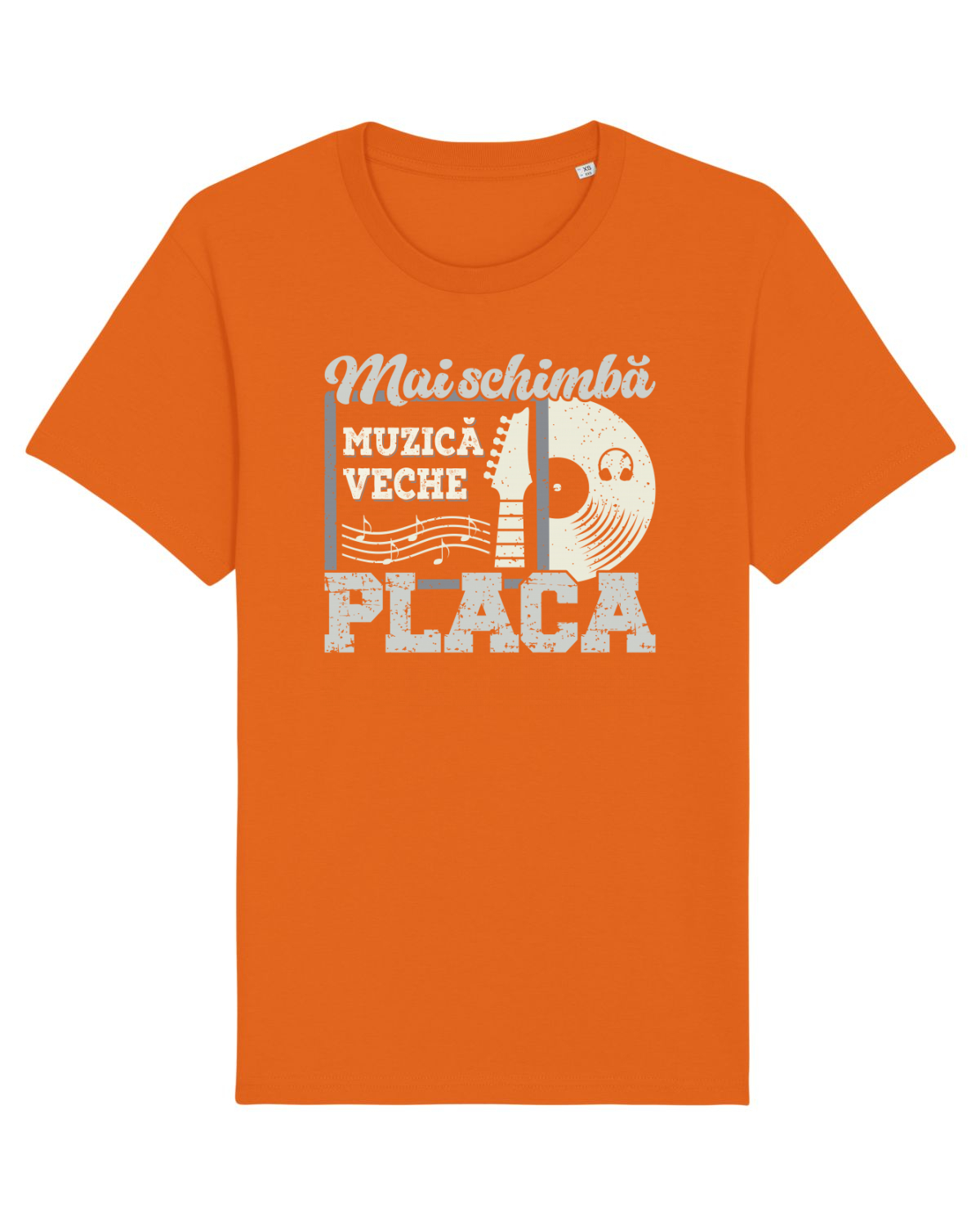 Tricou mânecă scurtă Unisex Rocker Bright Orange