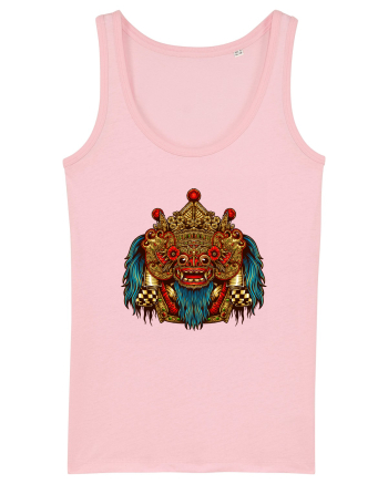Barong Mask from Bali Cotton Pink
