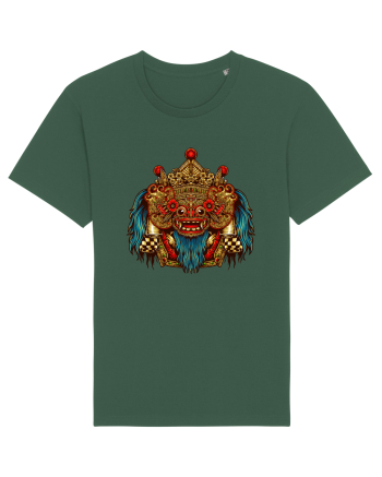 Barong Mask from Bali Bottle Green
