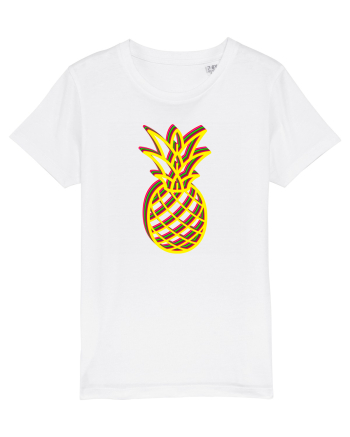 Trippy Pineapple  White