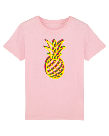Trippy Pineapple  Cotton Pink