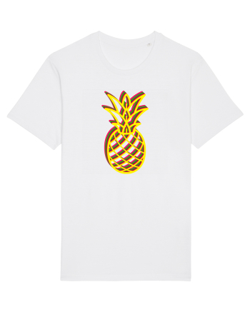 Trippy Pineapple  White