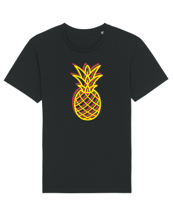 Trippy Pineapple  Black