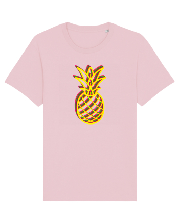 Trippy Pineapple  Cotton Pink