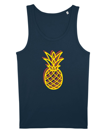 Trippy Pineapple  Navy