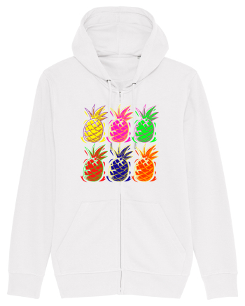 Trippy Pineapple  White