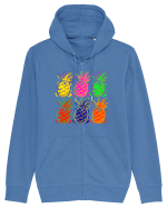 Trippy Pineapple  Hanorac cu fermoar Unisex Connector