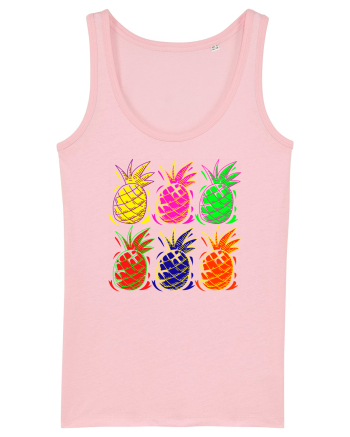 Trippy Pineapple  Cotton Pink