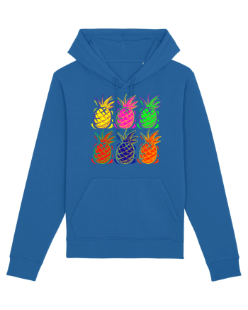 Trippy Pineapple  Royal Blue