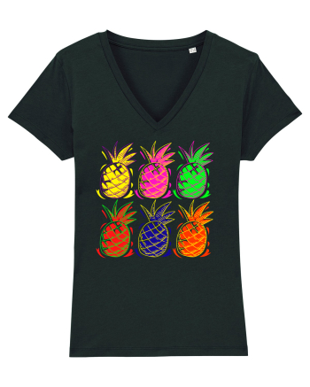 Trippy Pineapple  Black