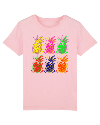 Trippy Pineapple  Cotton Pink