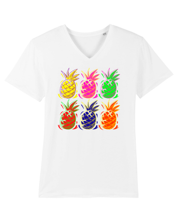 Trippy Pineapple  White