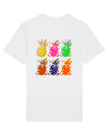 Trippy Pineapple  White