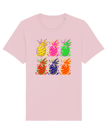 Trippy Pineapple  Cotton Pink