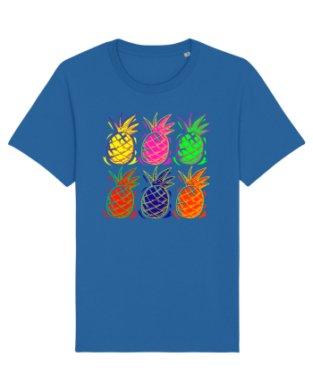 Trippy Pineapple  Royal Blue