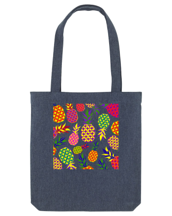 Trippy Pineapple  Midnight Blue