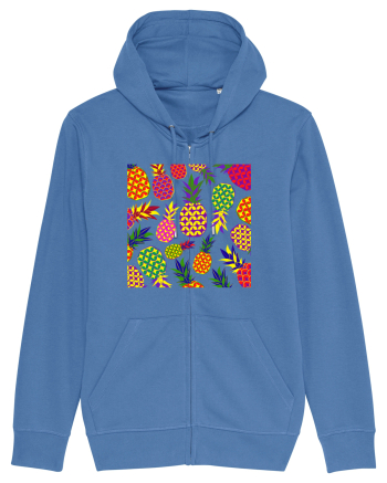 Trippy Pineapple  Bright Blue