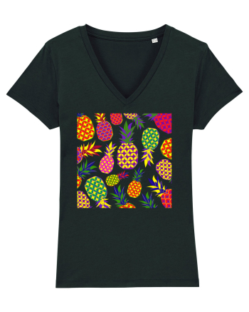Trippy Pineapple  Black