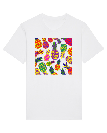 Trippy Pineapple  White