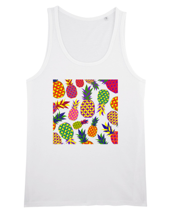 Trippy Pineapple  White
