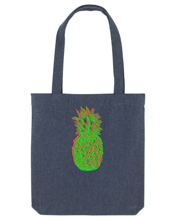Trippy Pineapple  Midnight Blue