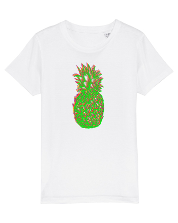 Trippy Pineapple  White