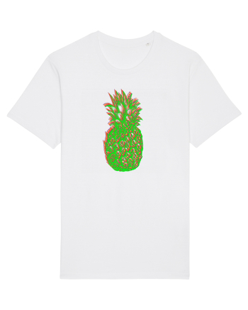Trippy Pineapple  White