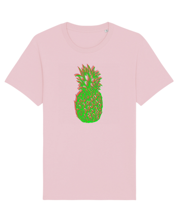 Trippy Pineapple  Cotton Pink