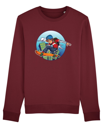 City Skater Burgundy