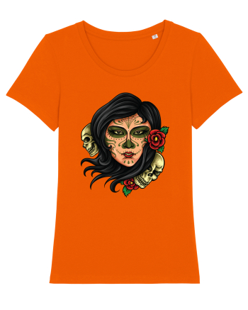 Day Of The Dead Bright Orange