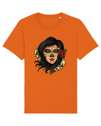 Day Of The Dead Bright Orange