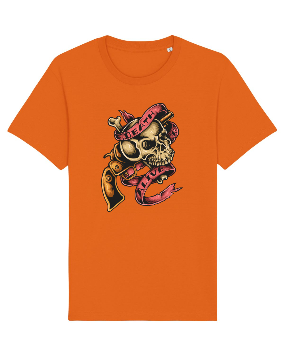 Tricou mânecă scurtă Unisex Rocker Bright Orange