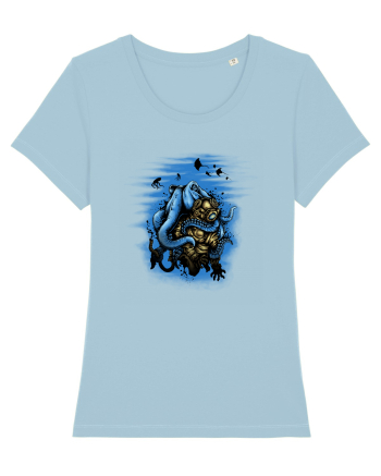 Deep Water Mystery Sky Blue