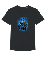 Deep Water Mystery Tricou mânecă scurtă guler larg Bărbat Skater