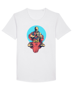 Inner Peace Tricou mânecă scurtă guler larg Bărbat Skater