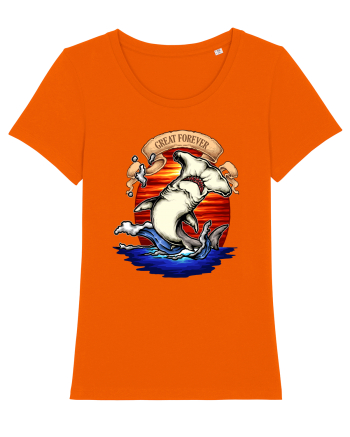 King Of The Ocean Bright Orange