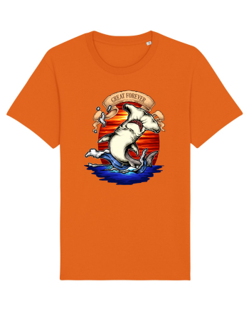 King Of The Ocean Bright Orange