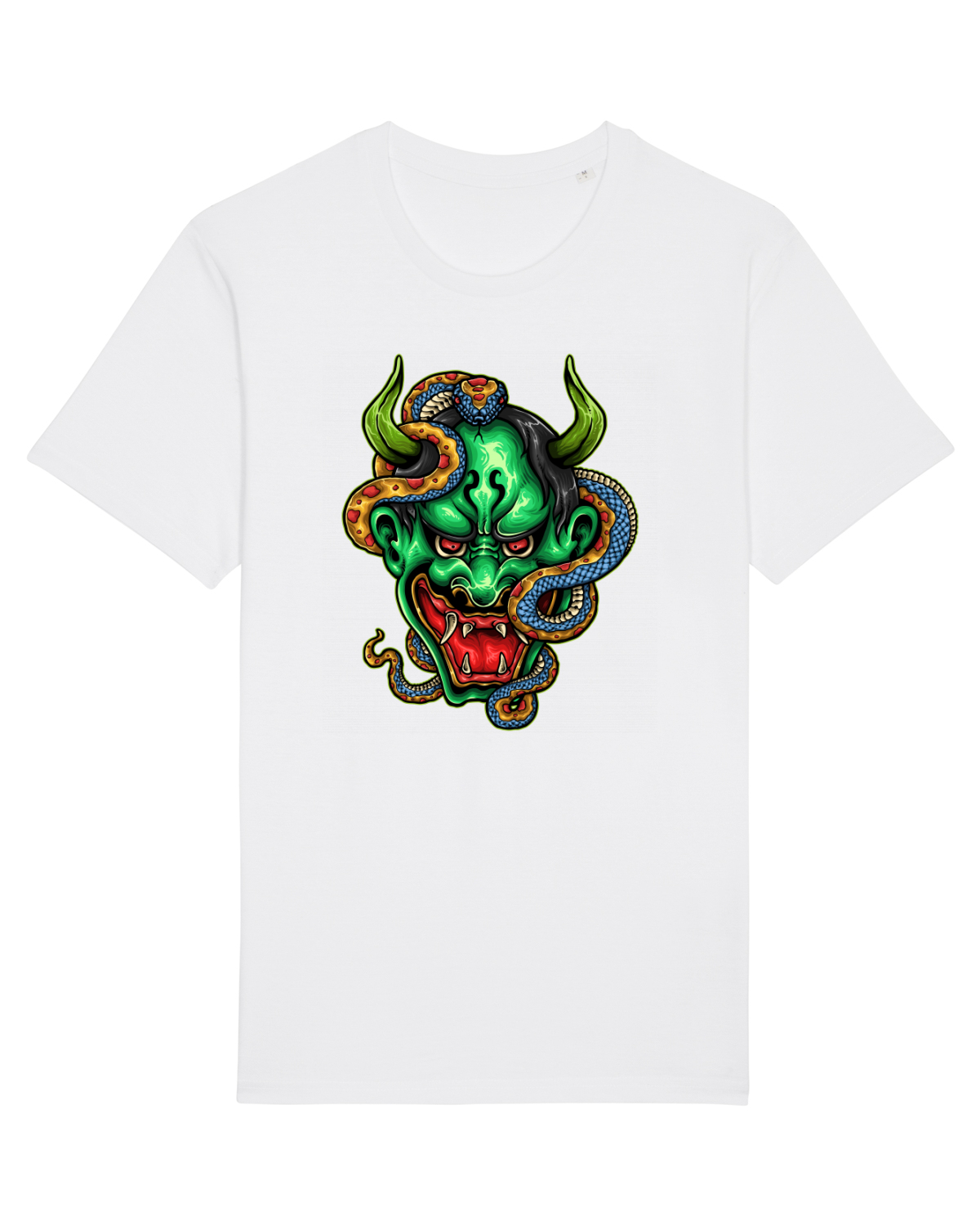Tricou mânecă scurtă Unisex Rocker White