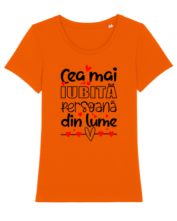 Cea mai iubita persoana din lume Bright Orange