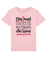 Cea mai iubita persoana din lume Tricou mânecă scurtă  Copii Mini Creator