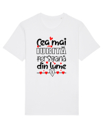 Cea mai iubita persoana din lume Tricou mânecă scurtă Unisex Rocker
