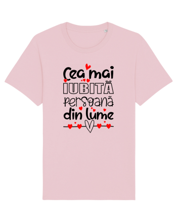 Cea mai iubita persoana din lume Cotton Pink