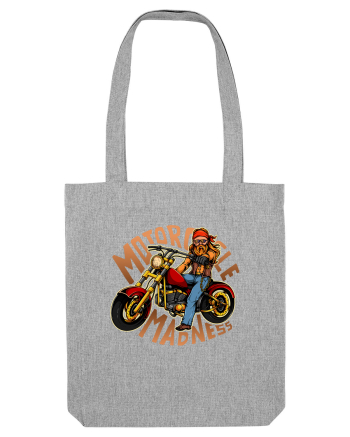 Motorcycle Madness Heather Grey