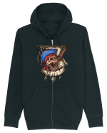 Pirate Skull Hanorac cu fermoar Unisex Connector